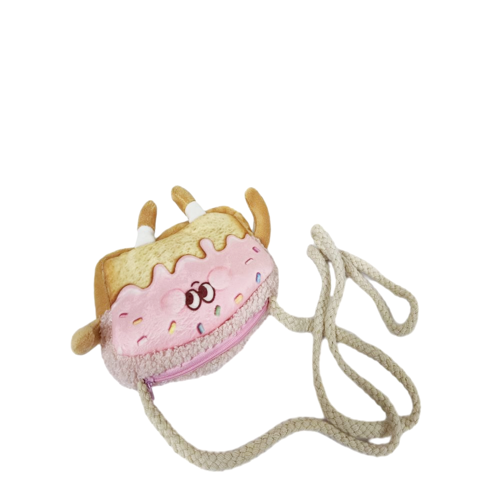 Plush bag (bread shape)